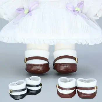 20cm Pantofi Papusa Kpop Papusa Cizme Printesa Șosete de Moda din Piele PU Pantofi Pentru 1/12 Papusi Accesorii DIY Papusa Haine Copii Jucarii