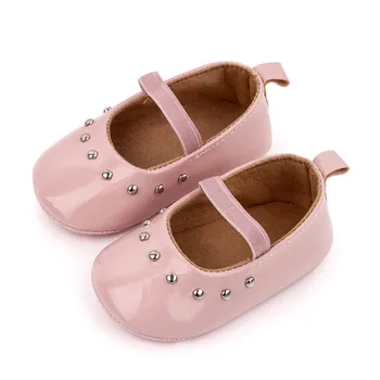 Copilul Nou-născut, Copil, Fata de Prima Walker PU Sofe Unic Printesa Copil pat de Copil Pantofi premergătoarele Bebes Mocasini