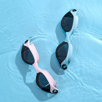 COPOZZ Femei Bărbați Adulți HD Anti-Fog Protectie UV Ochelari de Înot Sport de Apă Scufundări, Înot Ochelari Cu Portable Set Cutie