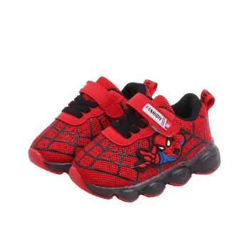 Disney Copii Adidasi Spiderman de Vară pentru Copii Pantofi Pentru Băieți Chaussure Enfant Moale Sportive Difuzate de Baschet din Piele PU de Tenis