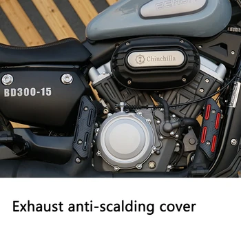 Off-road motociclete modificate țeavă de eșapament anti-opărire acoperire Pentru KTM Jinjila 300 de scut termic capac de protecție accesorii