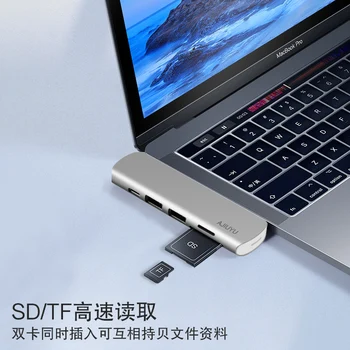USB de Tip C HUB pentru HDMI Multi USB 3.0 SD/TF Card Reader Adaptor Dock Pentru HUAWEI MatePad Pro 12.6 MateBook E 2022 Port Splitter