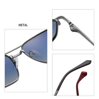 În aer liber Bărbați ochelari de Soare Polarizat UV400 Gradient Lens Sport Unisex Vintage de Conducere Femei Ochelari de Soare Pentru bărbați/ Femei W6324