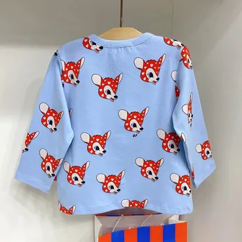 베베 BeBe brand de haine pentru copii pentru 2022 copii în două culori haine de acasă acasă copii haine pentru copii seturi de pijamale
