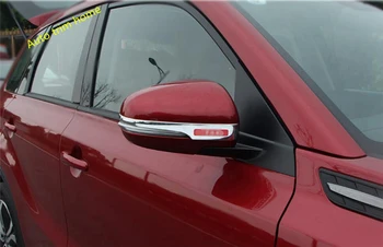 Lapetus Oglinda Retrovizoare Anti-frecați Frecarea de Acoperire Benzi Tapiterie ABS Cromat Pentru Suzuki Vitara 2016 2017 2018 2019 Kit de Protecție